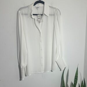 Express White Blouse